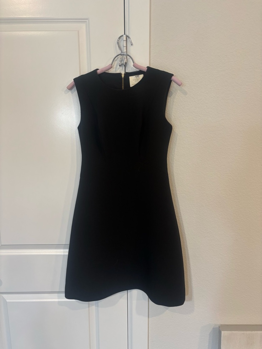 kate spade Black Sleeveless A-Line Mid/MiniDress